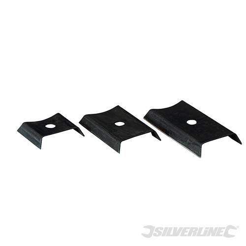 Double edged hardened steel blades with a sturdy plastic grip. Removes paint, gl - 661338
