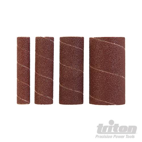 Aluminium Oxide Sanding Sleeves 4pce TSPSS80G4PK Sanding Sleeves 4pce 80G 666987 - Image 2