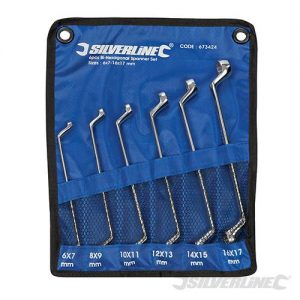 Deep Offset Ring Spanners Set 6pce 6 - 17mm 673424