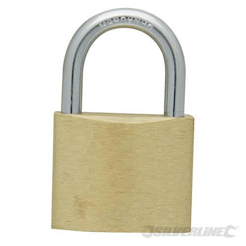 Brass Padlock Keyed Alike 4pk 40mm 675152 - Image 2