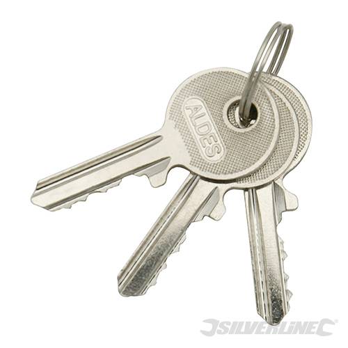 Brass Padlock Keyed Alike 4pk 40mm 675152 - Image 3
