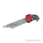 Hex Key Ball End Expert Set 9pce 1.5 - 10mm 675323