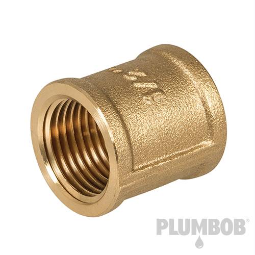 Brass Socket - 1/2" (Female) x 1/2" (Female) 678872