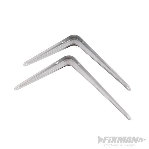 London Grey Shelf Bracket 20pce 150 x 125mm 680333
