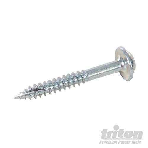 Zinc Pocket-Hole Screws Washer Head Fine P/HF 7 x 1-1/4" 500pk 693383
