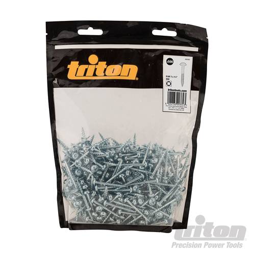 Zinc Pocket-Hole Screws Washer Head Fine P/HF 7 x 1-1/4" 500pk 693383 - Image 2