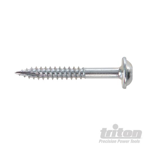 Zinc Pocket-Hole Screws Washer Head Fine P/HF 7 x 1-1/4" 500pk 693383 - Image 3