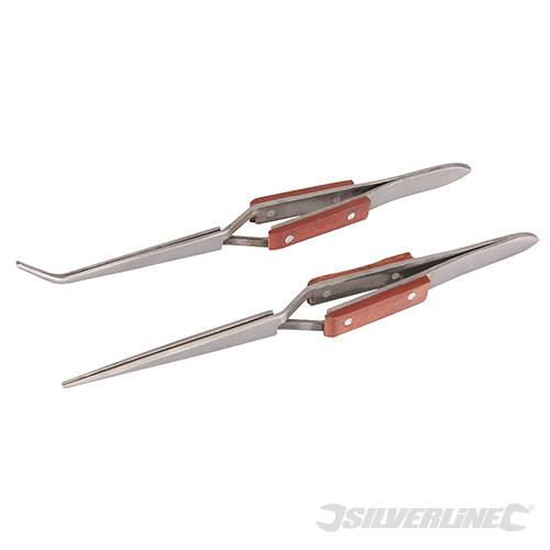 Cross-Action Tweezer Set 2pce 162 / 165mm 696669