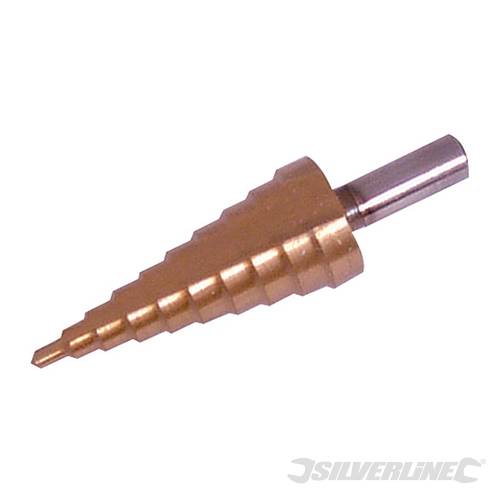 Titanium-Coated HSS Step Drill 4 - 22mm 698459