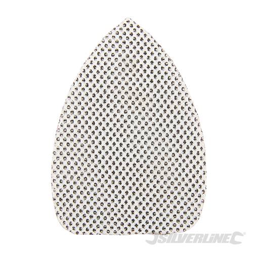 Hook & Loop Mesh Triangle Sheets 140 x 100mm 10pk 180 Grit 724443 - Image 2