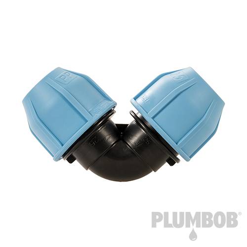 Plumbob MDPE Elbow 25 x 25mm 726838 - Image 2
