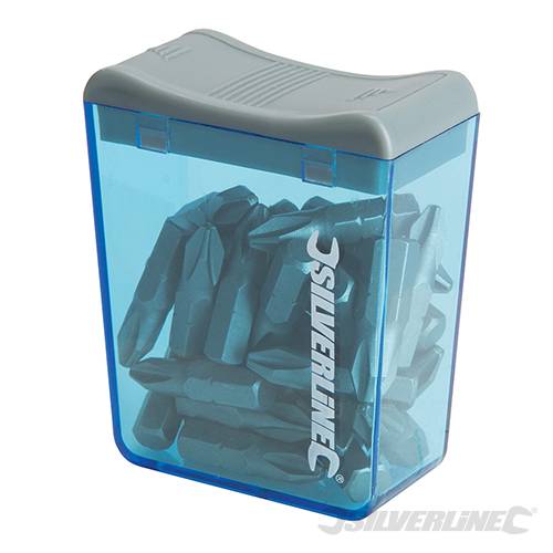 Silverline Phillips Cr-V S2 Screwdriver Bits 30pk PH2 733417