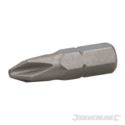 Silverline Phillips Cr-V S2 Screwdriver Bits 30pk PH2 733417 - Image 2