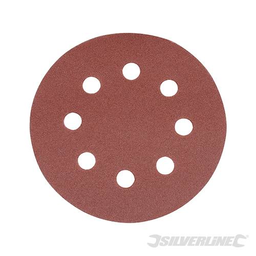 Hook & Loop Discs Punched 115mm 10pk - 740333