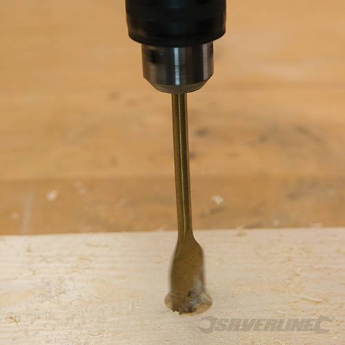 Titanium-Coated Flat Bit 22mm 743913 - Image 3