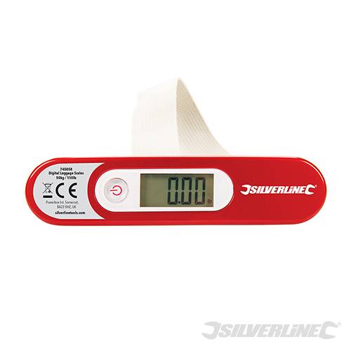 Digital Luggage Scales 50kg / 110lb 745058 - Image 2