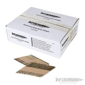 Galvanised Ring Nails 2500pk 2.9 x 65mm 752681