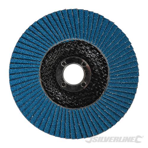 Silverline Zirconium Flap Disc 100mm 80 Grit 763614 - Image 2