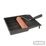 228mm (9") paint tray with pile roller for applying paint consistently over larg - 782225