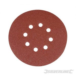 Hook & Loop Discs Punched 150mm 10pk 150mm 80 Grit 783148