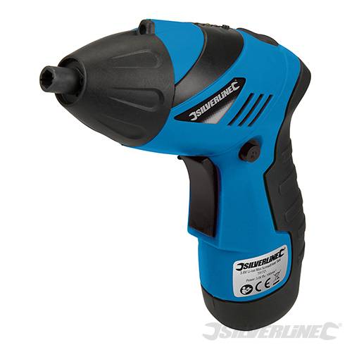 Silverline DIY 3.6V Li-Ion Mini Screwdriver Set 1.3Ah UK 791721
