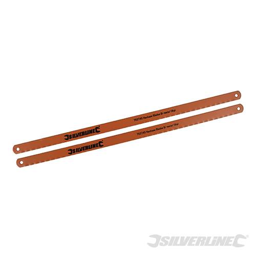 Hacksaw Blades Bi-Metal 2pk 18tpi 793740
