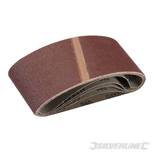 Sanding Belts 65 x 410mm 5pk 80 Grit 807650