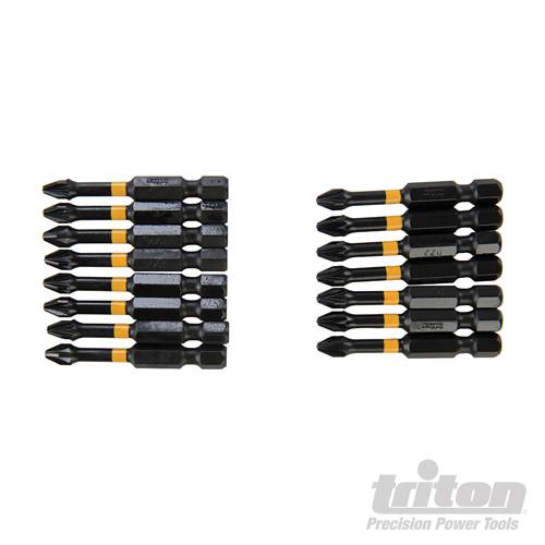 Pozi Screwdriver Impact Bit 15pk PZ2 50mm 809018 - Image 4