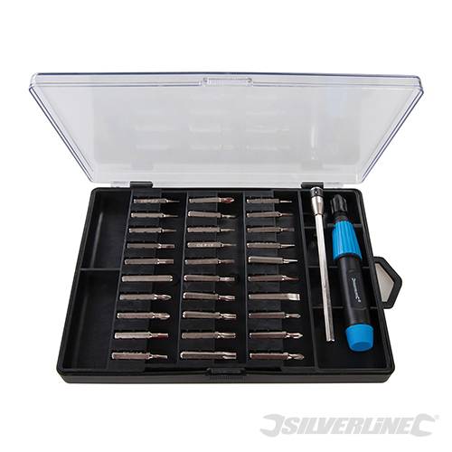 Precision Screwdriver Bit Set 32pce 32pce 810852 - Image 2