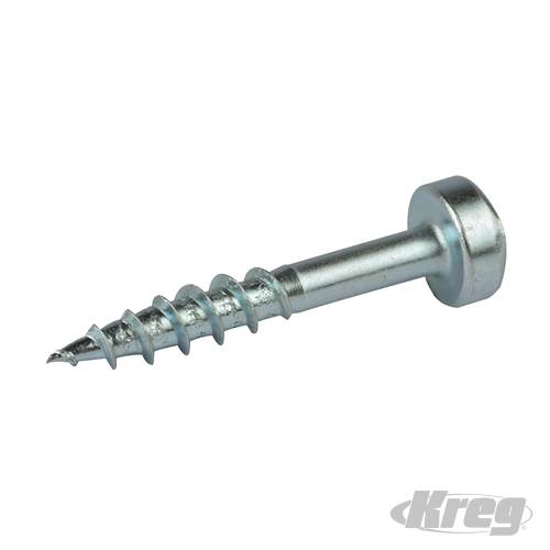 Zinc Pocket-Hole Screws Pan Head Coarse - 815732