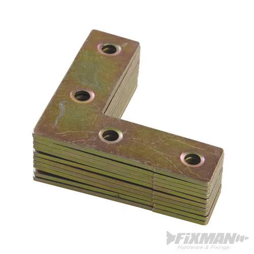 Fixman Corner Mending Plates 10pk 50mm 816510 - Image 4