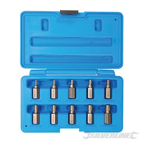 High Torque Multi Spline Screw Extractor Set 10pce 10pce 821226 - Image 2