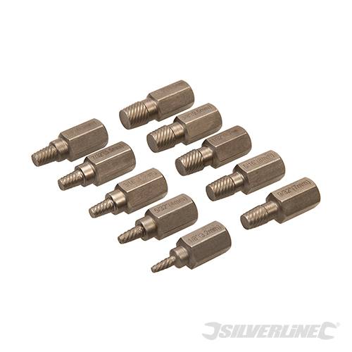 High Torque Multi Spline Screw Extractor Set 10pce 10pce 821226 - Image 3