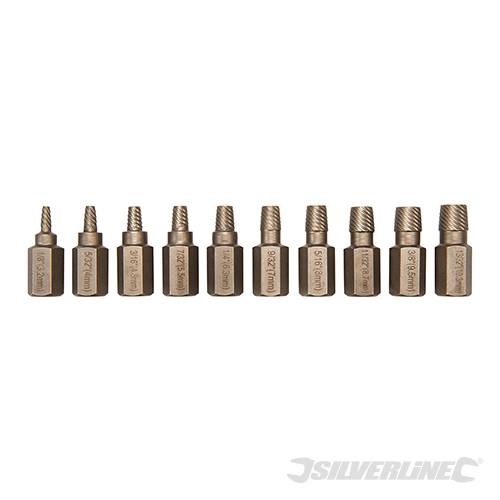 High Torque Multi Spline Screw Extractor Set 10pce 10pce 821226 - Image 4