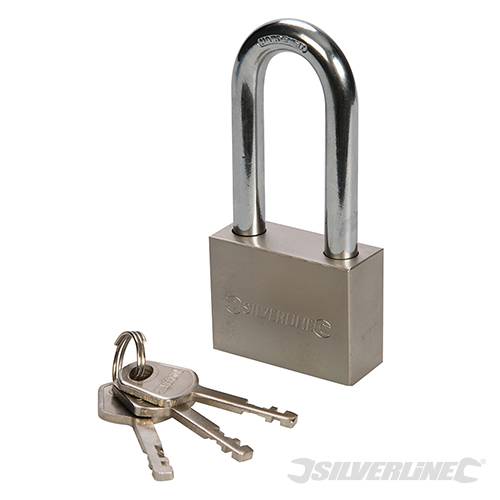 Steel Padlock Long Shackle 50mm 823534