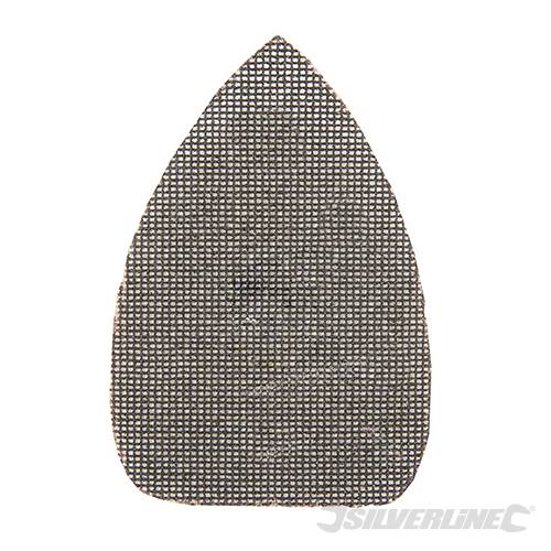 Hook & Loop Mesh Triangle Sheets 150 x 100mm 10pk 120 Grit 824698