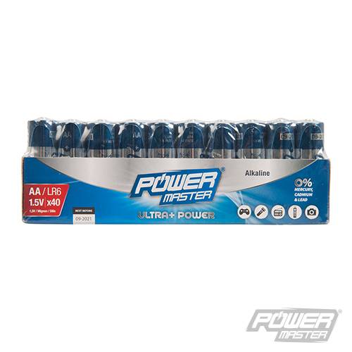 AA Super Alkaline Battery LR6 40pk 40pk 827540 - Image 3