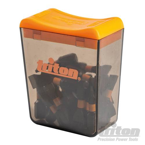 Triton Slotted Screwdriver Impact Bit 25pk SL8 25mm 830232