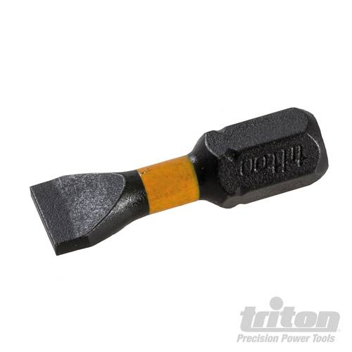 Triton Slotted Screwdriver Impact Bit 25pk SL8 25mm 830232 - Image 2