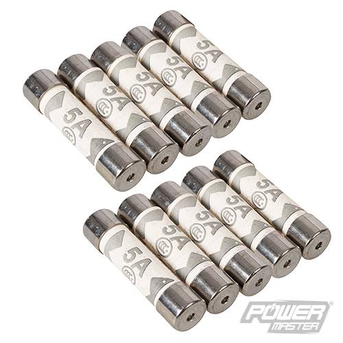 PowerMaster Fuses 10pk 5A 831814