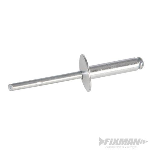 Open End Flange Head Blind Rivet 150pk - 850671