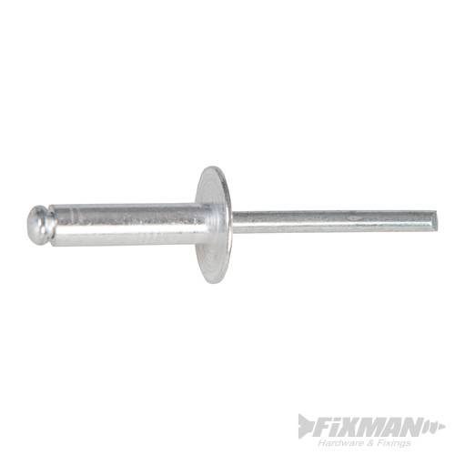Open End Flange Head Blind Rivet 150pk - 850671 - Image 2