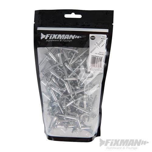 Open End Flange Head Blind Rivet 150pk - 850671 - Image 3