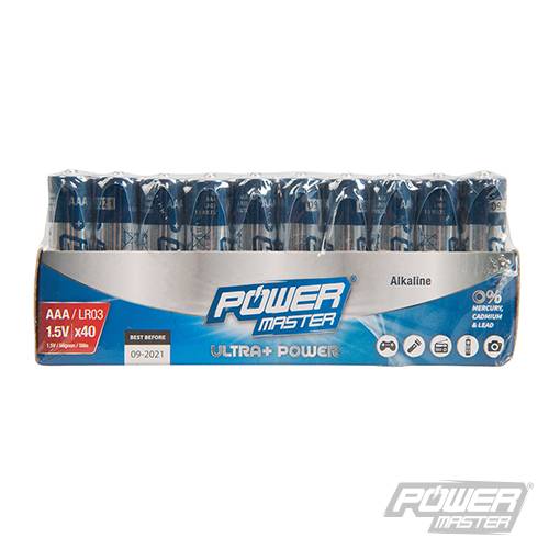 AAA Super Alkaline Battery LR03 40pk 40pk 867060 - Image 3