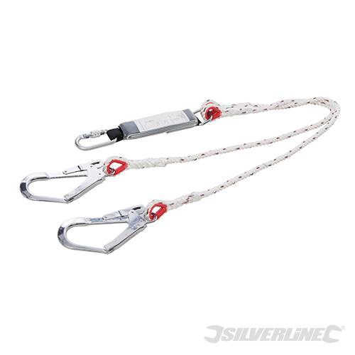 Energy Absorbing Twin Lanyard 1.5m 867882