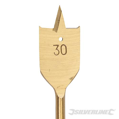 Titanium-Coated Flat Bit 30mm 868240 - Image 2