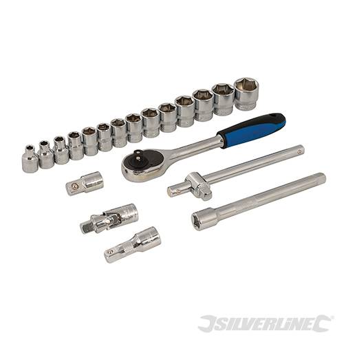 Socket Wrench Set 3/8" Drive Metric 20pce 20pce 868524 - Image 3
