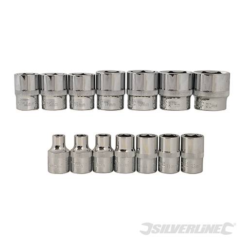Socket Wrench Set 3/8" Drive Metric 20pce 20pce 868524 - Image 4