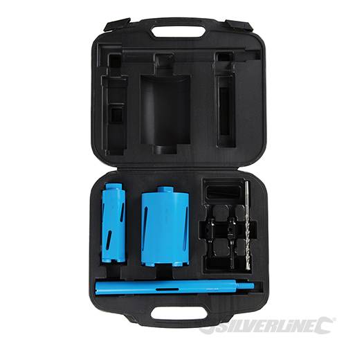 Diamond Core Drill Kit 3-Core 7pce 28 868543 - Image 2