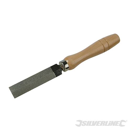 Silverline Diamond Feather Edge File 80mm Blade 868613